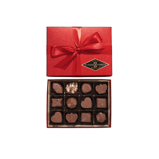 12 Piece Milk Chocolate Gift Box