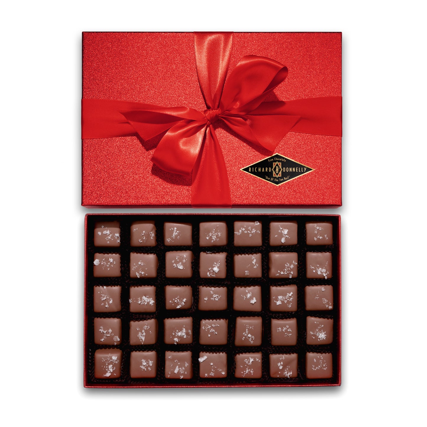 35 Piece Milk Chocolate Sea Salt Caramel Gift Box