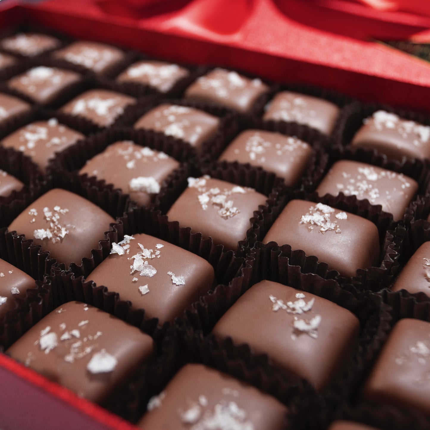 35 Piece Milk Chocolate Sea Salt Caramel Gift Box