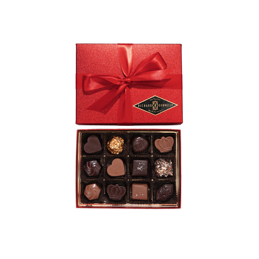 12 Piece Assorted Chocolates Gift Box