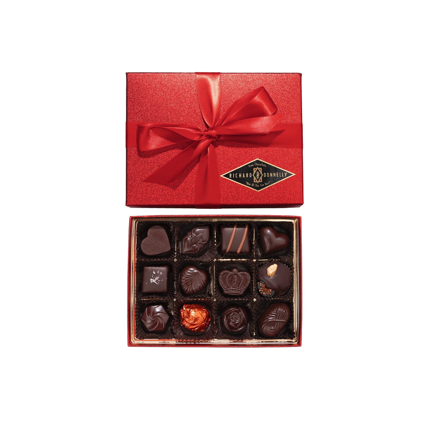 12 Piece Dark Chocolate Gift Box