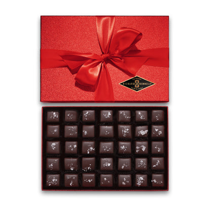 35 Piece Dark Chocolate Sea Salt Caramel Gift Box